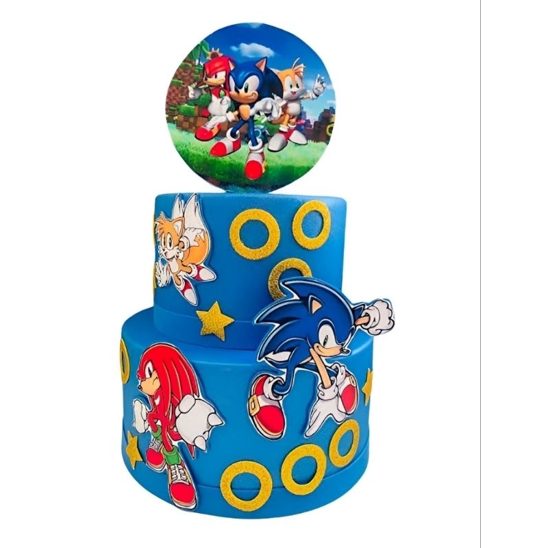 Bolo Personalizado do Sonic: Onde Comprar | BuscaProdutos