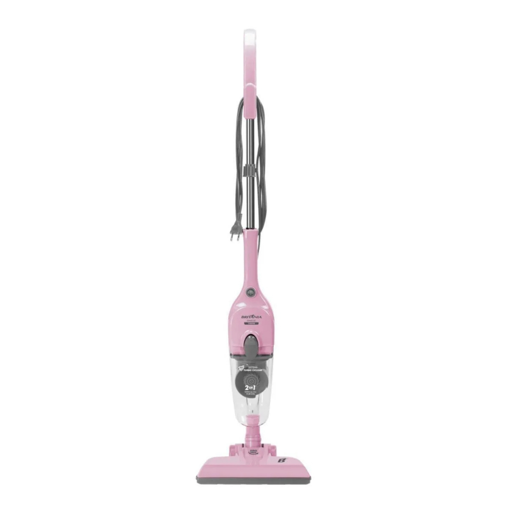 Aspirador De Pó Rosa Vertical Britânia 2 Em 1 1400w 110v em Oferta na Shopee