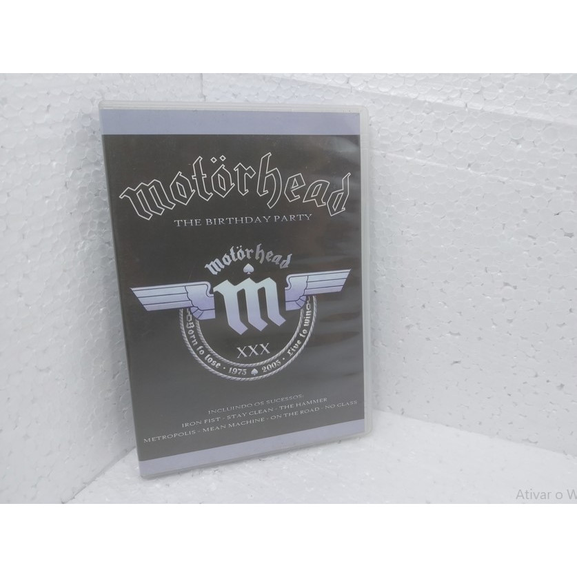 DVD Motörhead - The Birthday Party (2010) Rhythm And Blues