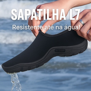 Sapatilha Aquática Nautica Pesca Praia Cachoeira Aventura Leve Confortável Antiderrapante