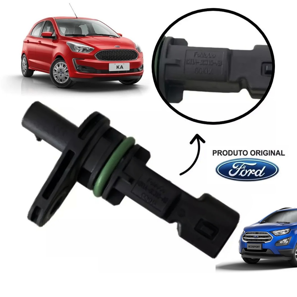 Sensor Rotação Ford Novo Ka Ecosport Dragon 1.5 3cc Original Ford Novo com Nota Fiscal em Oferta na Shopee