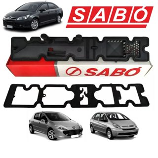 Junta Tampa de Válvulas Com Defletor Peugeot 307 2.0 16v  Citroen C4 Pallas 2.0 Original Sabó 75701 em Oferta na Shopee