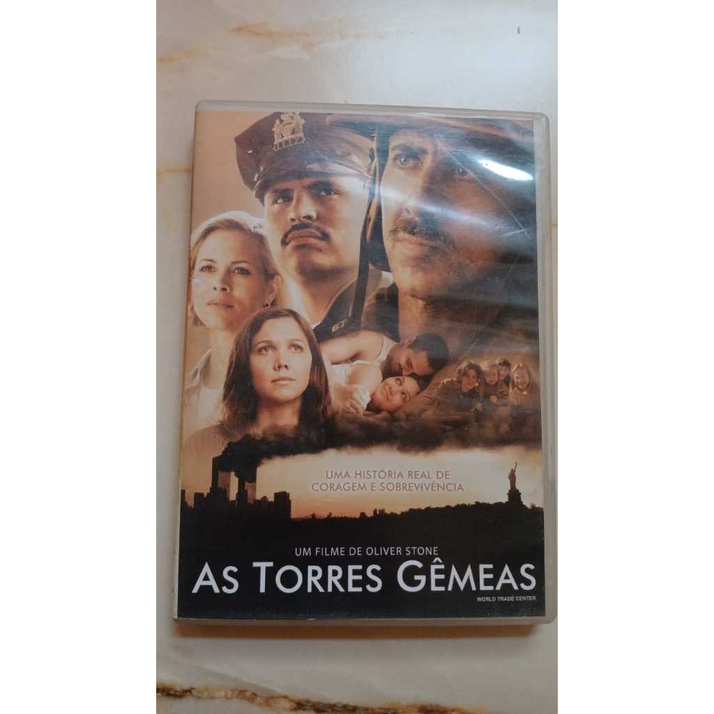 DVD - AS TORRES GÊMEAS - ORIGINAL CONSERVADO
