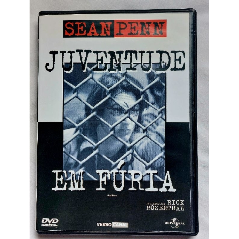 dvd filme juventude em furia 1983 Sean penn DUBLADO STUDIO CANAL SEMINOVO