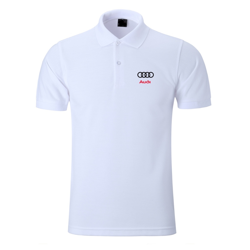 Camisa polo masculina Camiseta Audi blusa de carros Camisas Masculinas