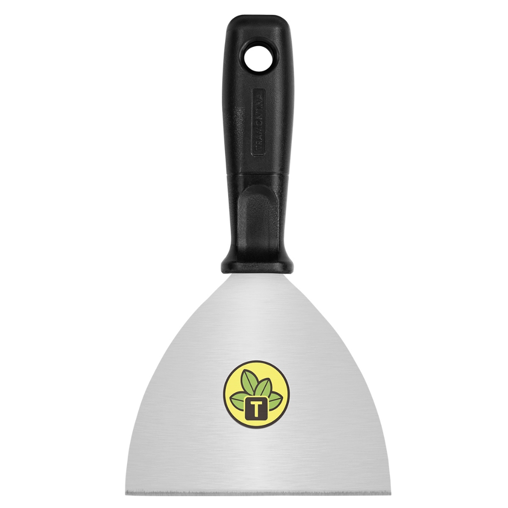 Espátula Flexível 12cm Tramontina em Aço Carbono com Cabo de Plástico 77396/125 em Oferta na Shopee