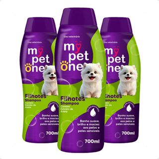 Kit 3 Shampoo Filhotes Mypetone - 700mL em Oferta na Shopee