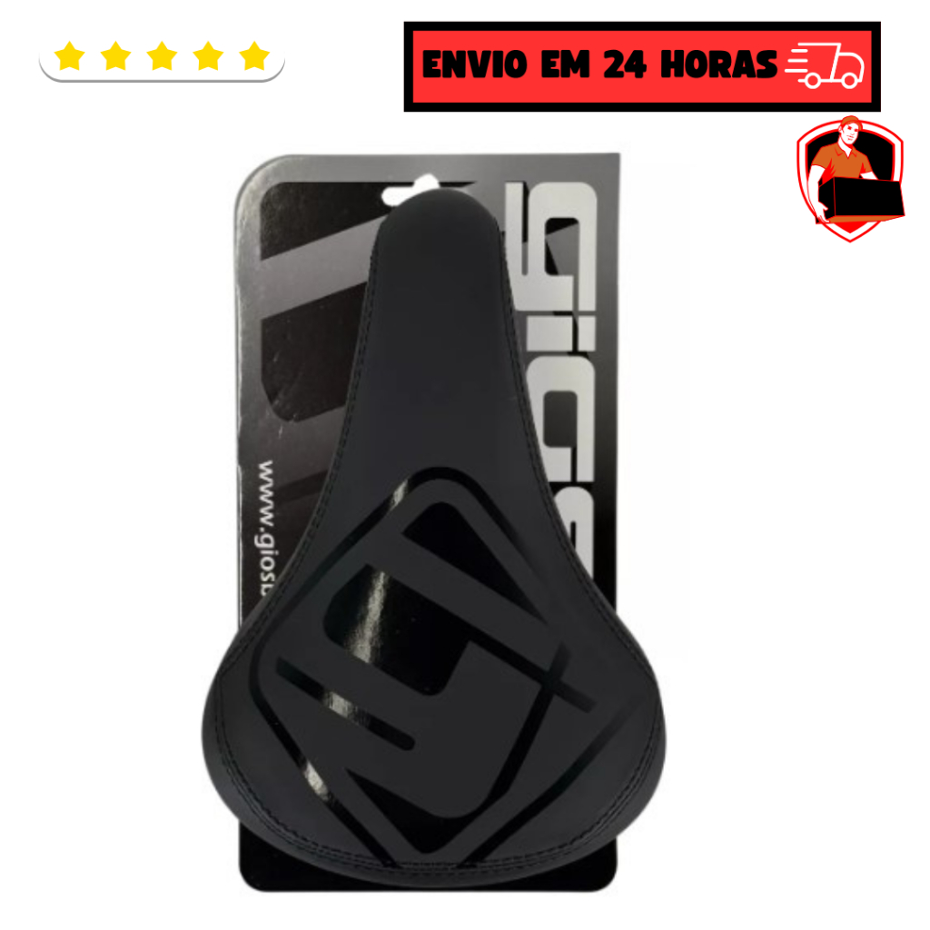 Selim Gios Banco de Bicicleta/Selim BMX/Selim Bike/Banco da Gios (CORES) Azul Verde Preto Vermelho Cinza