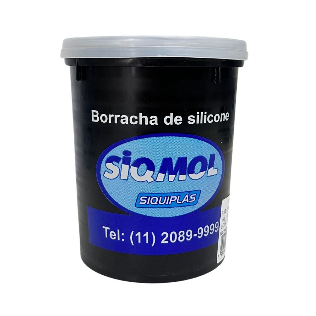 Borracha de Silicone - Siqmol Platina - 1Kg