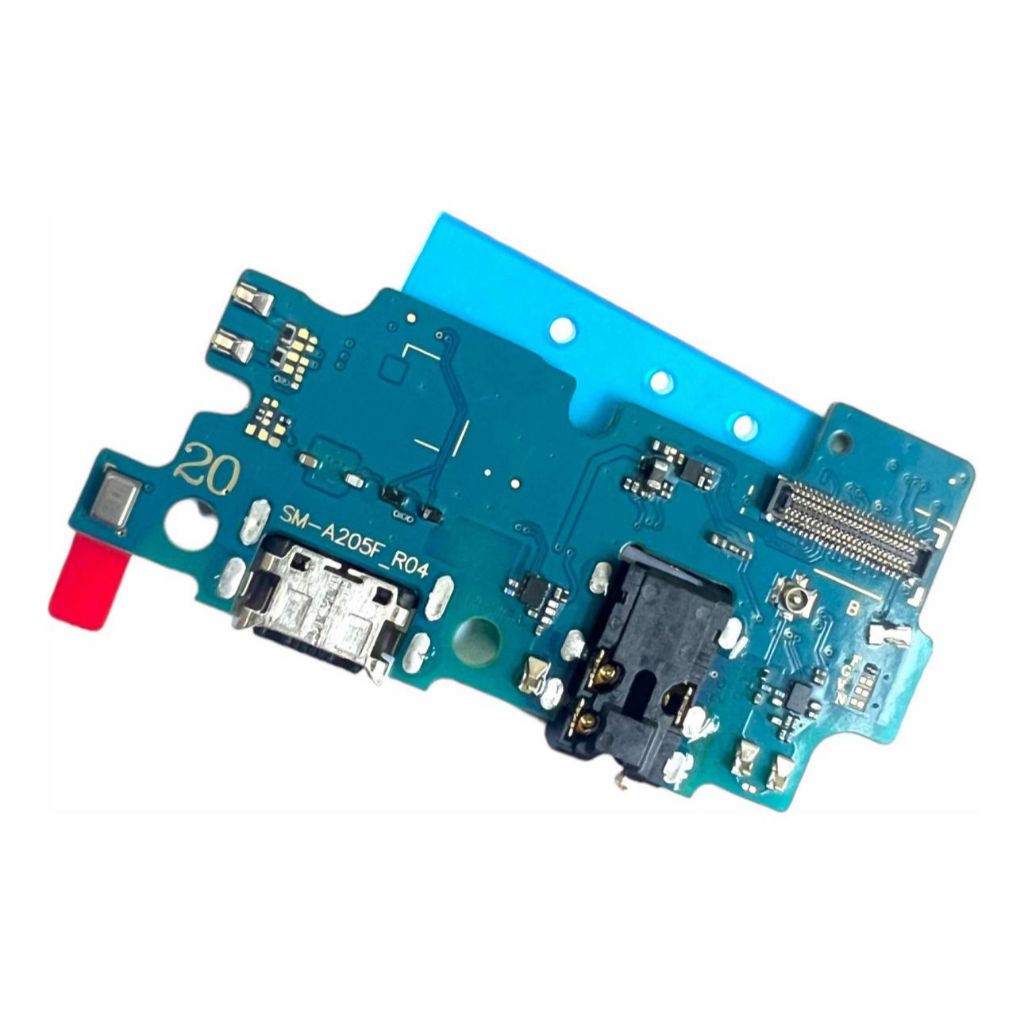 Conector De Carga Compatível A20 - A205 Dock Fone Microfone