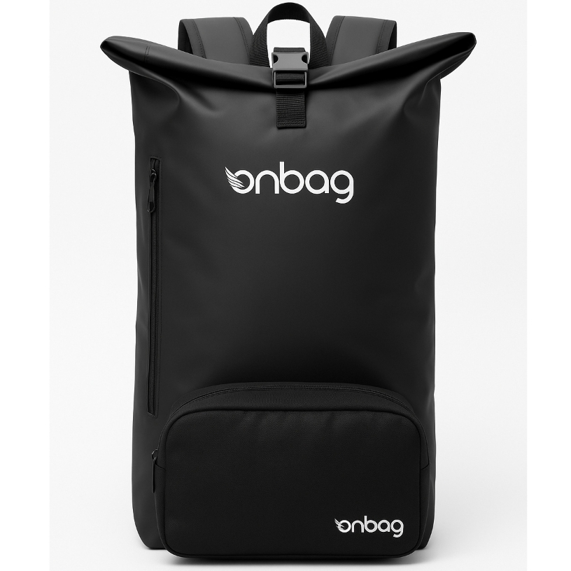 Mochila 26L para Viagem Trabalho Faculdade com Necessaire Grande Inclusa - Bolsa Impermeável Reforçada