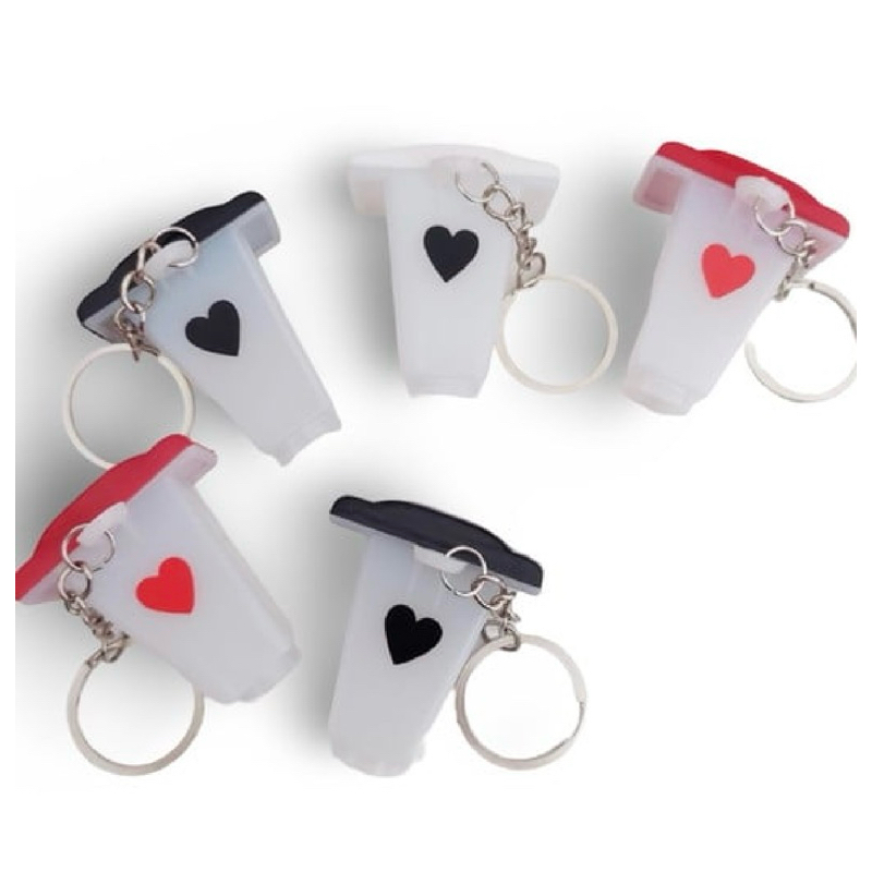 Imagem monóculo personalizado chaveiro promovida titia padrinho papai cha revelação lembranças