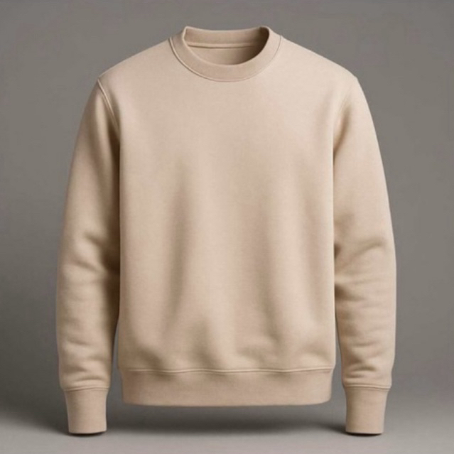 Moletom liso gola careca, suéter , gola redonda despojado dia a dia flaneado por dentro, unissex 4 cores disponíveis aut