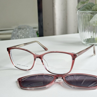 Armação de óculos Clipon 2 Em 1 Feminino Tamanho 51 pequeno para rosto fino PROMOÇÃO Benefícios 510C em Oferta na Shopee