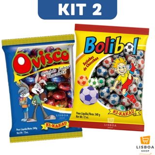 Bolinha de Chocolate Ovinhos de Páscoa Kit 2 Pacotes 340g c/48un cada - Kikakau em Oferta na Shopee