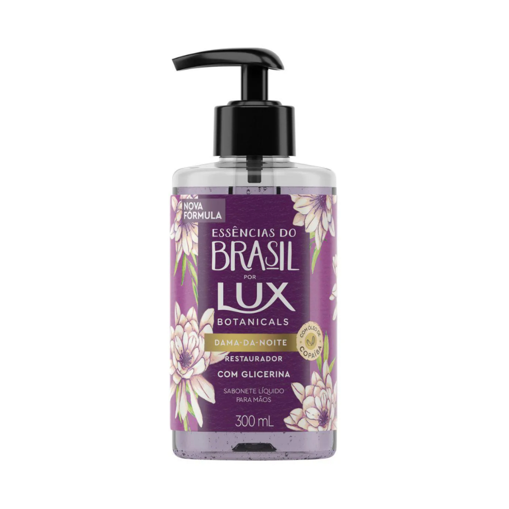 Sabonete Líquido Lux Botanicals Dama da Noite 300ml