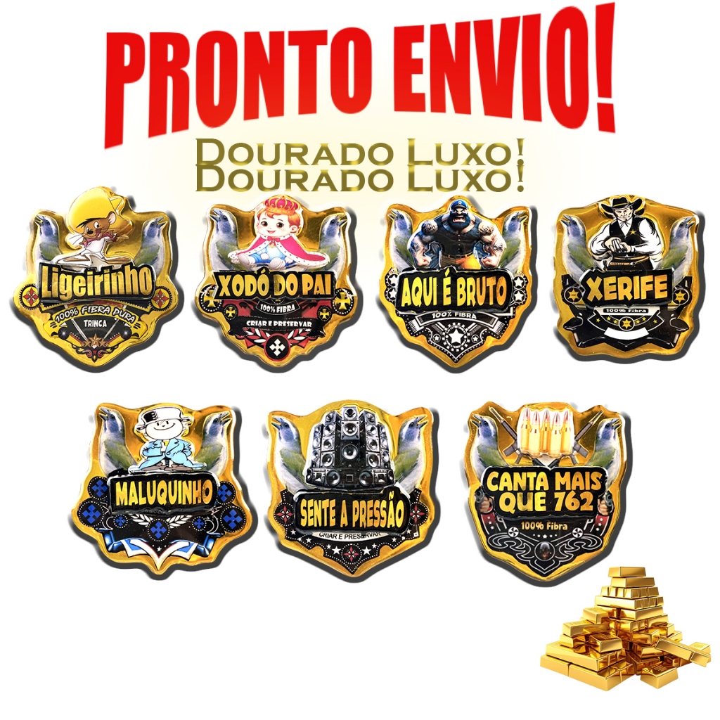 Placa Resinada 3D de Gaiolas Trinca-Ferro PRONTO ENVIO !! em Oferta na Shopee