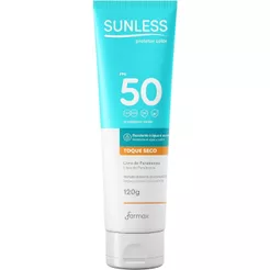 Protetor Solar Fps50 Toque Seco Sunless 120g