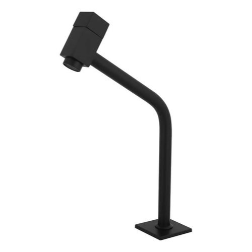 Torneira 3030 Média Quadrada Preto Fosco 45° em Oferta na Shopee