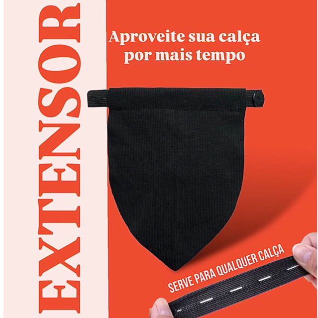 Extensores de Calça Jeans, Grávida, Gestante, Gestação, Maternidade kit sos Extensor de Botões de  Elástico gravidez