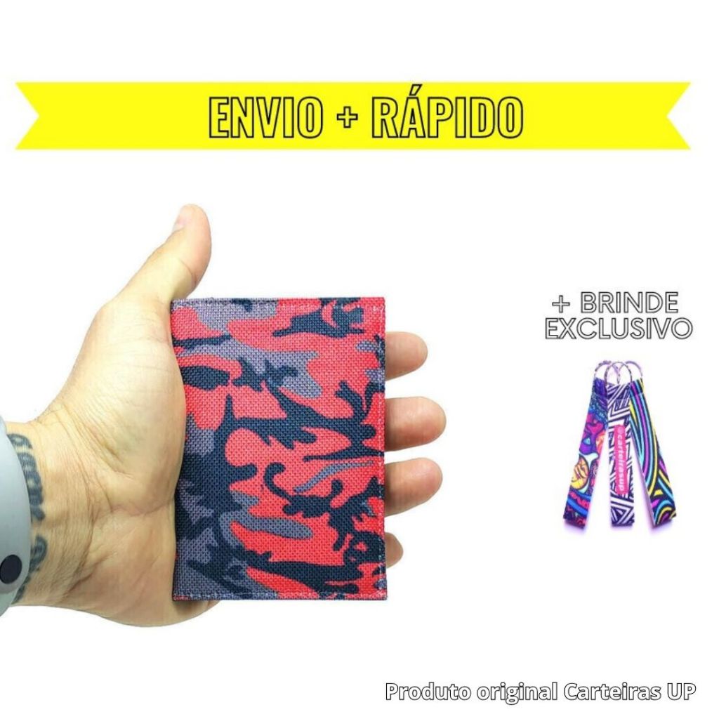 UP MINICARD ABSTRACT CAMO - TAMANHO RG