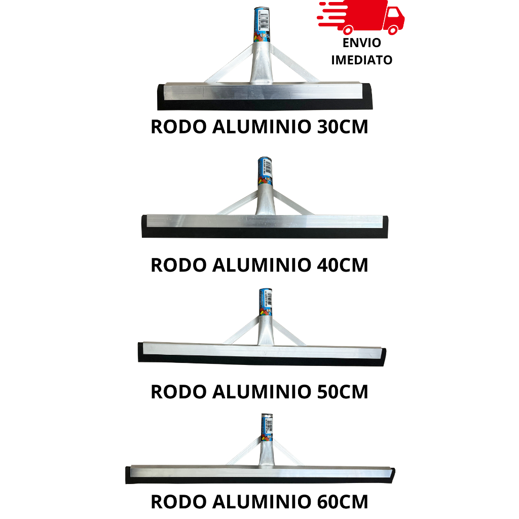 Rodo Alumínio Leve Borracha EVA Dupla Reforçado Leve Sem CABO