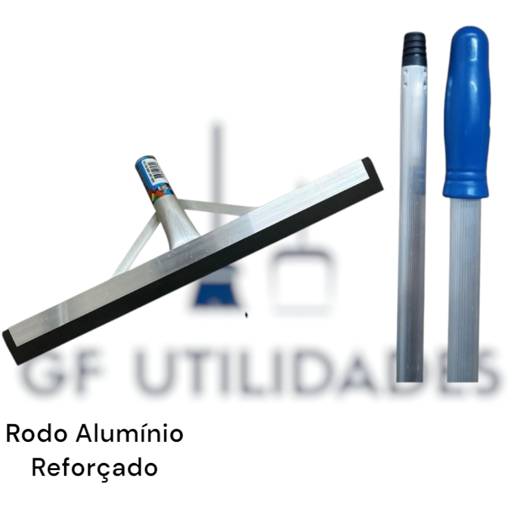 Rodo Reforçado Alumínio E.V.A Duplo Leve C/ Cabo 1,50 Extensor Retrátil em Oferta na Shopee