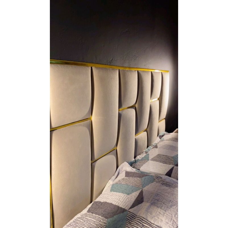 Cabeceira Adesiva Vissage Kit Completo ( Módulos 20x20/ Módulos 20x40) em Oferta na Shopee