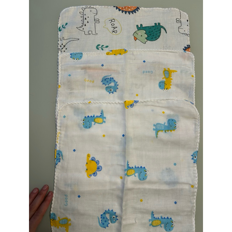 kit 2 Toalhinha de boca recem nascido novo bebe infantil tecido presente enxoval
