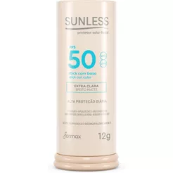 Protetor Solar Sunless Stick com Base Extra Clara 12g