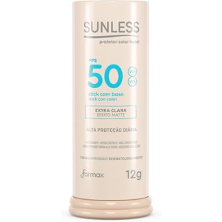 Protetor Solar Sunless Stick com Base Extra Clara 12g em Oferta na Shopee
