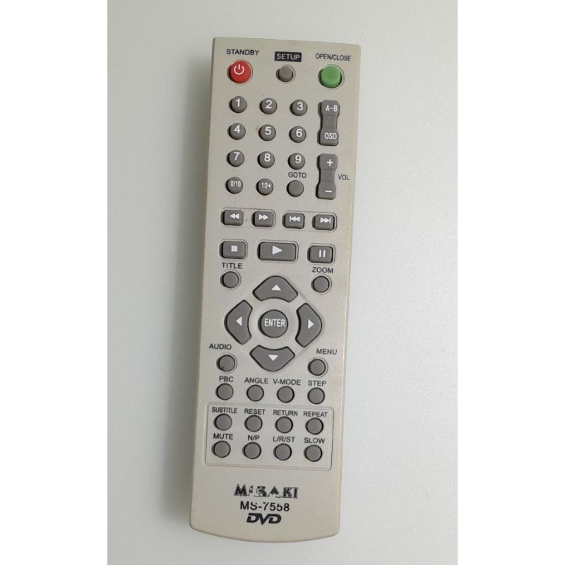 controle remoto Dvd britânia fama 3