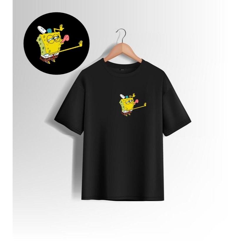 Camiseta Bob Esponja Personalizada Estampada Moda Descontraída e Estilosa 100% Algodão e Conforto