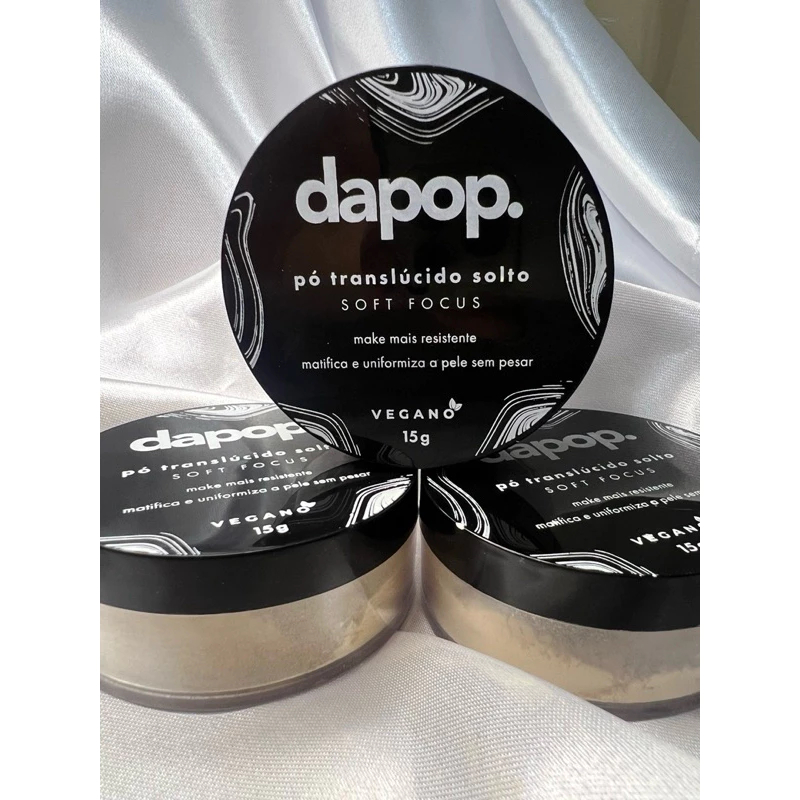 Pó Translucido Solto Soft Focus - Dapop em Oferta na Shopee