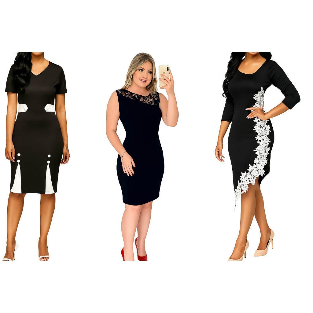 Vestido De Renda Guippir Moda Evangélica Social Festa Tubinho Plus Size Midi (MAR, Guippir, Mamãe)