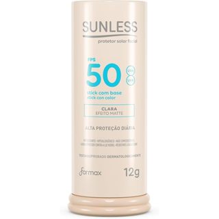 Protetor Solar Sunless Stick com Base Clara 12g em Oferta na Shopee