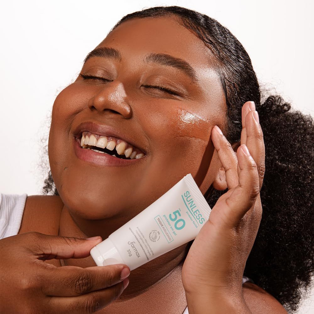 Detalhes do Protetor Facial Sunless FPS50 Gel Translúcido 35g