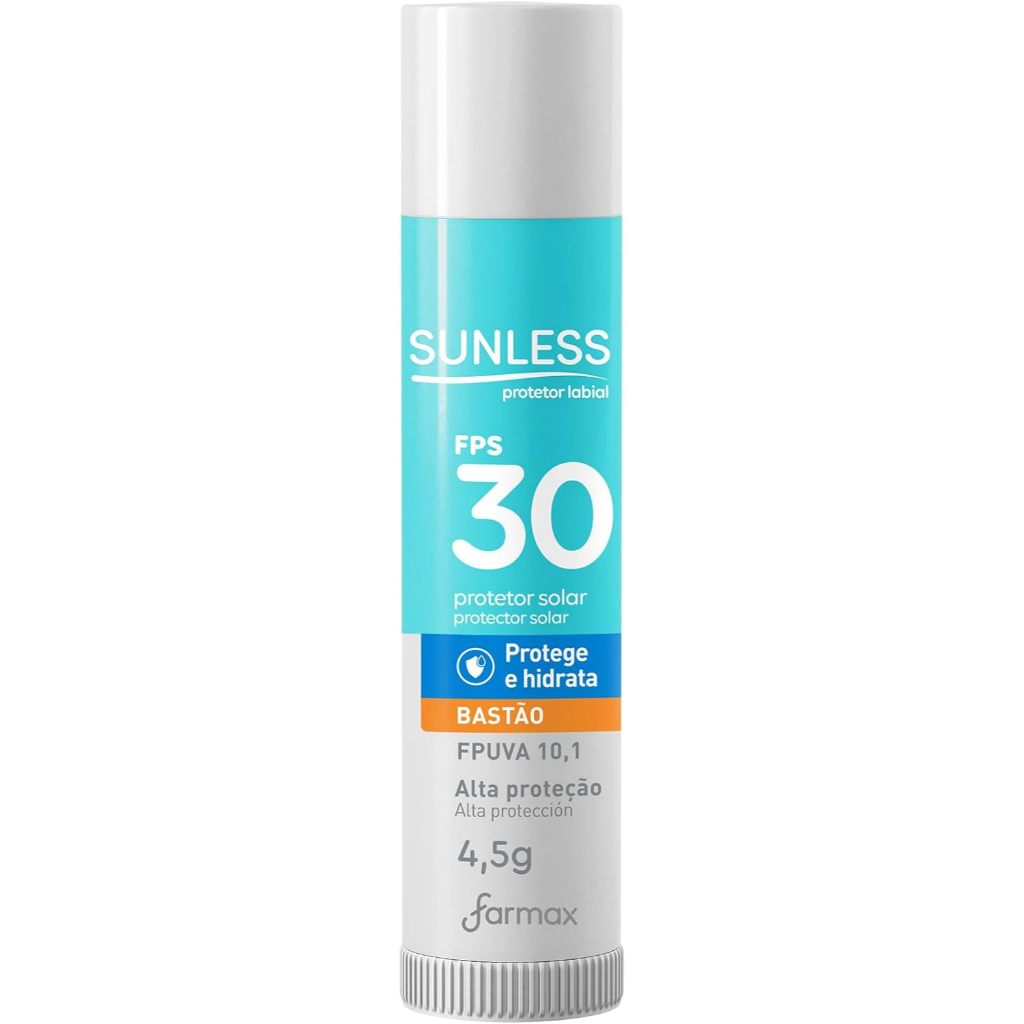 Protetor Solar Sunless Labial FPS30 Bastão 4,5g