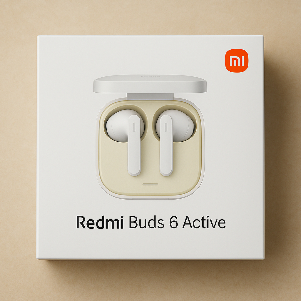 Fone de Ouvido Xiaomi Mi Redmi Buds 6 Active M2344E1 - Branco