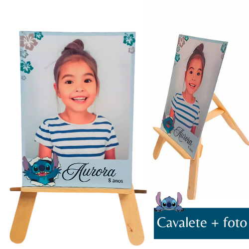10 cavaletes centro de mesa + foto personalizada lembrancinhas para festa em Oferta na Shopee