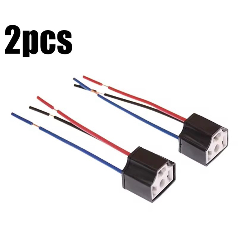 Conector Louça ATUALIZADO Chicote Soquete Fio Plug Cab Lâmpada Farol H4 H5 UNITÁRIO OU PAR em Oferta na Shopee