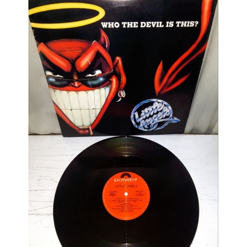 LP Little Angels - Who the devil is this EP ( Bon Jovi, Europe, Warrant, Def Leppard, Firehouse )