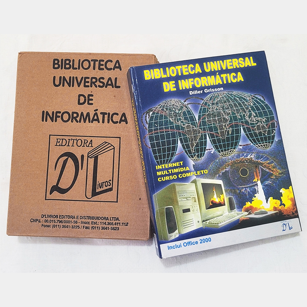 Livro Biblioteca Universal de Informática (Edição 1999) (Novo na Caixa)