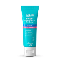 Pós Sol Sunless Sorbet Hidratante Facial Com 40g