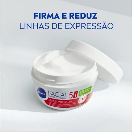 Creme Facial Nivea Antissinais 5 em 1 50g