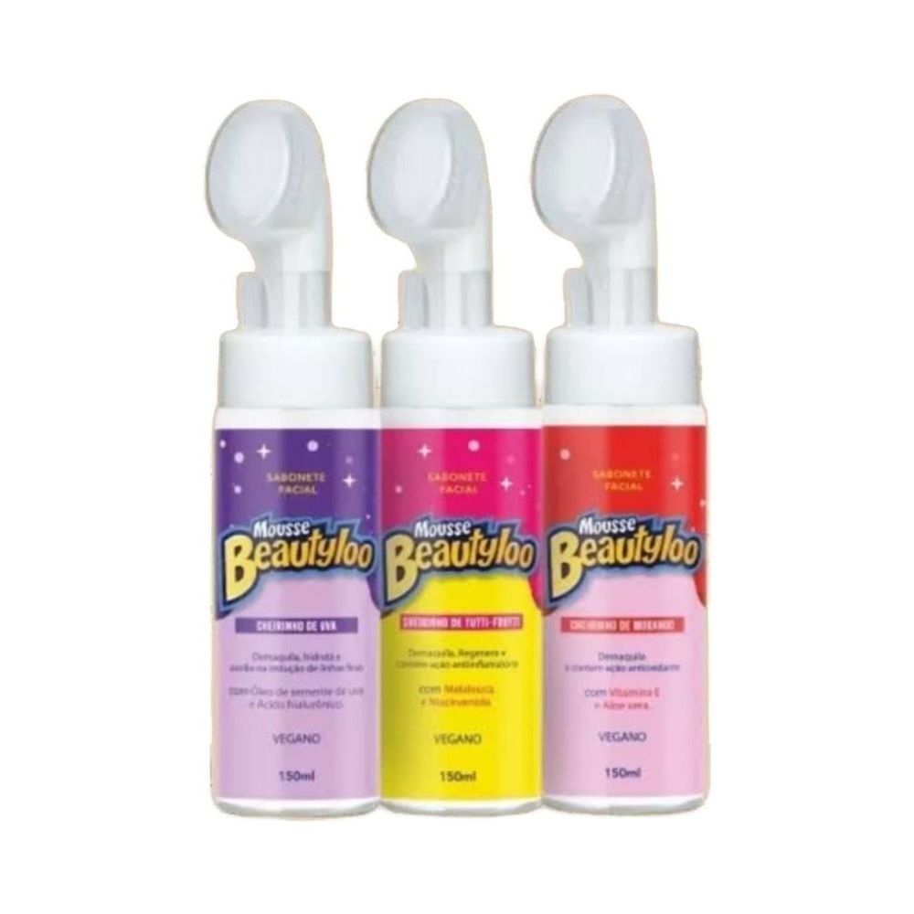Mousse Sabonete de  Limpeza Facial Espumante Beautyloo Higiene Face em Oferta na Shopee