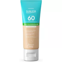 Protetor Facial Sunless Fps60 Cor 3.0 40g