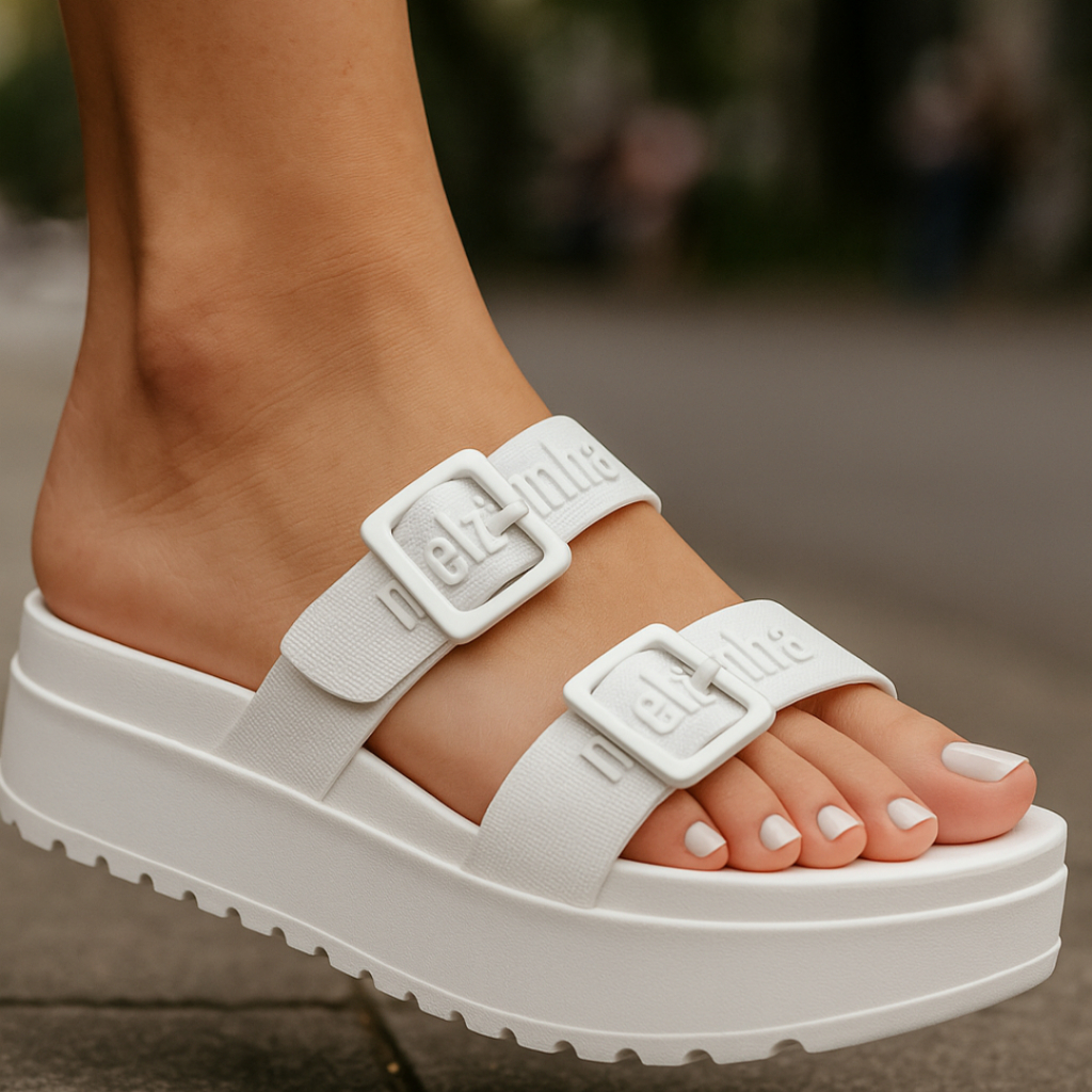 Chinelo Papete Melzinha Slide Lançamento Inovador Leve Maciez Conforto Blogueiras