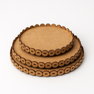 Trio de Bandeja para Decoraçao Festa Aniversario Chá Revelação Doces em MDF Cru PROMOÇÃO BLACK FRIDAY DECOR BLACK em Oferta na Shopee