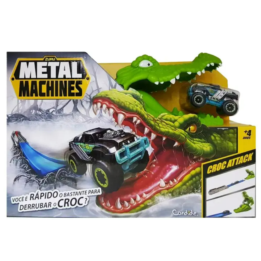 Pista Metal Machines - Croc Attack - Ataque do Crocodilo - Candide